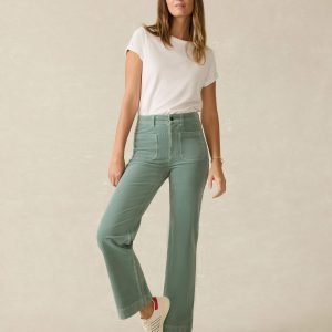 Softstretch Cord Patch Pocket Pant - Seaglass