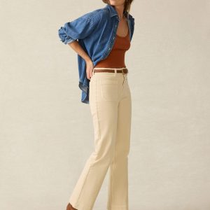 Softstretch Cord Patch Pocket Pant - Summer Sand