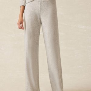 Tropical Cashmere Pant - Light Grey Heather